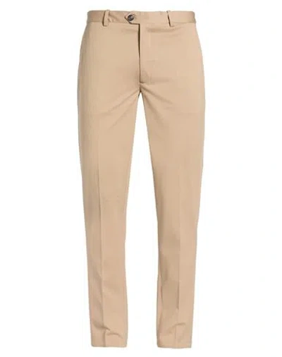 Circolo 1901 Man Pants Khaki Size 34 Cotton, Elastane In Brown