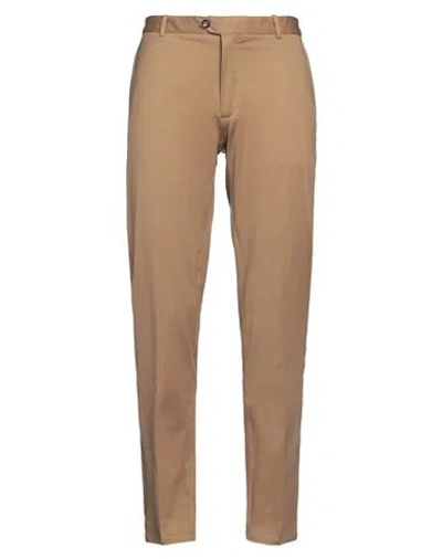Circolo 1901 Man Pants Khaki Size 38 Cotton, Elastane In Brown