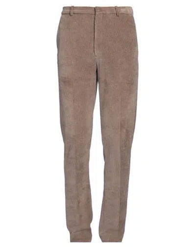 Circolo 1901 Man Pants Khaki Size 38 Cotton, Polyester In Brown