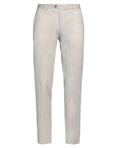 Circolo 1901 Man Pants Light Grey Size 36 Cotton, Elastane