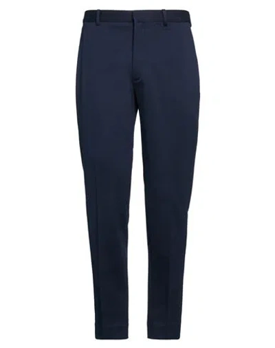 Circolo 1901 Man Pants Midnight Blue Size 34 Cotton, Elastane