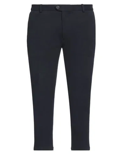 Circolo 1901 Man Pants Midnight Blue Size 36 Cotton, Elastane