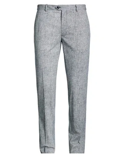 Circolo 1901 Man Pants Midnight Blue Size 38 Cotton, Elastane In Gray