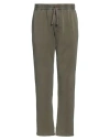 Circolo 1901 Man Pants Military Green Size 30 Cotton, Elastane