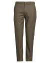 Circolo 1901 Man Pants Military Green Size 38 Virgin Wool