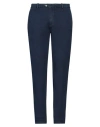 Circolo 1901 Man Pants Navy Size 34 Cotton, Elastane In Navy Blue