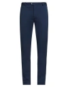 Circolo 1901 Man Pants Navy Size 38 Cotton, Elastane In Blue