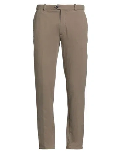 Circolo 1901 Man Pants Sand Size 38 Cotton, Elastane In Gray