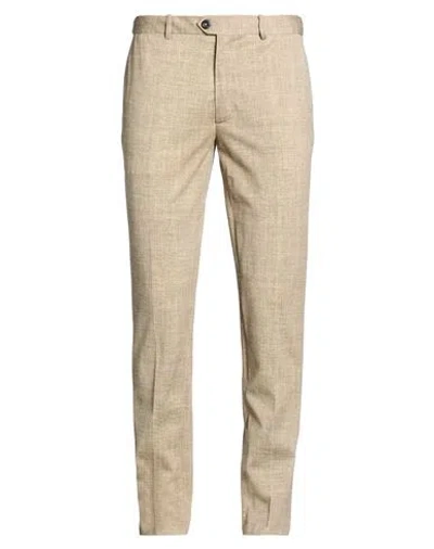 Circolo 1901 Man Pants Sand Size 38 Cotton, Elastane In Neutral