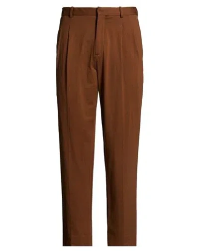 Circolo 1901 Man Pants Tan Size 36 Cotton, Elastane In Brown