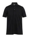 Circolo 1901 Man Polo Shirt Black Size Xxl Cotton