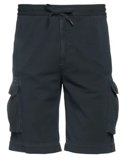 Circolo 1901 Man Shorts & Bermuda Shorts Blue Size 34 Cotton