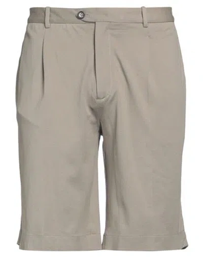 Circolo 1901 Man Shorts & Bermuda Shorts Grey Size 36 Cotton, Elastane
