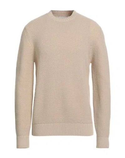 Circolo 1901 Man Sweater Beige Size M Virgin Wool In Black