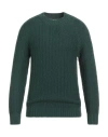 Circolo 1901 Man Sweater Dark Green Size M Merino Wool