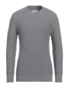 Circolo 1901 Man Sweater Grey Size S Virgin Wool