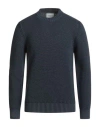 Circolo 1901 Man Sweater Navy Size L Virgin Wool