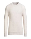 Circolo 1901 Man Sweater Off White Size L Virgin Wool