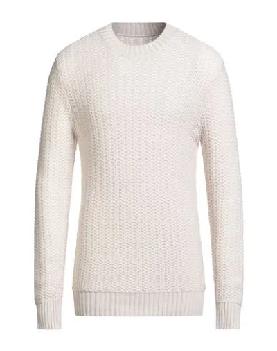 Circolo 1901 Man Sweater Off White Size L Virgin Wool