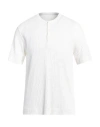 Circolo 1901 Man Sweater White Size L Cotton, Elastane In White
