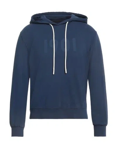 Circolo 1901 Man Sweatshirt Blue Size M Cotton, Lycra