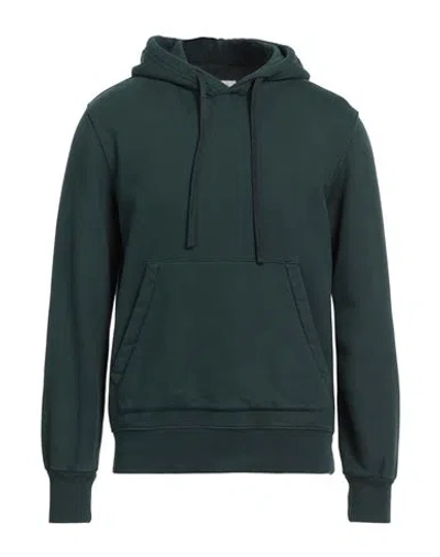 Circolo 1901 Man Sweatshirt Dark Green Size L Cotton