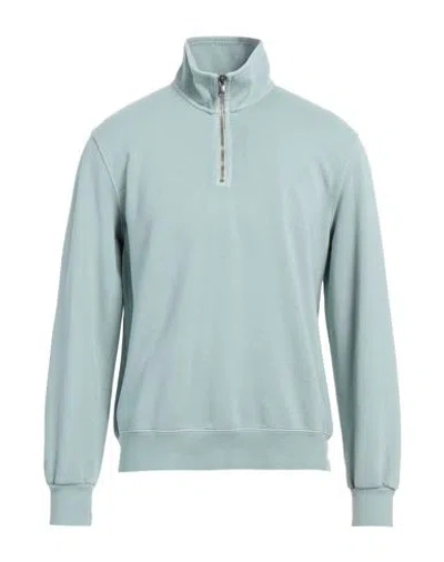 Circolo 1901 Man Sweatshirt Sky Blue Size M Cotton