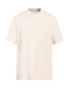 Circolo 1901 Man T-shirt Beige Size M Cotton