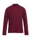 Circolo 1901 Man T-shirt Burgundy Size L Cotton, Elastane In Red