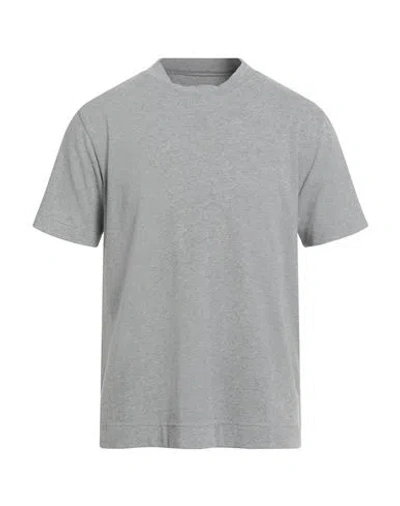 Circolo 1901 Man T-shirt Grey Size L Cotton, Elastane