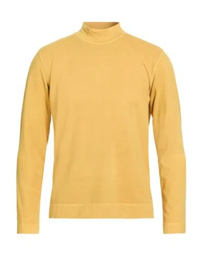 Circolo 1901 Man T-shirt Mustard Size M Cotton, Elastane In Yellow