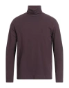 Circolo 1901 Man T-shirt Plum Size L Cotton, Elastane In Purple
