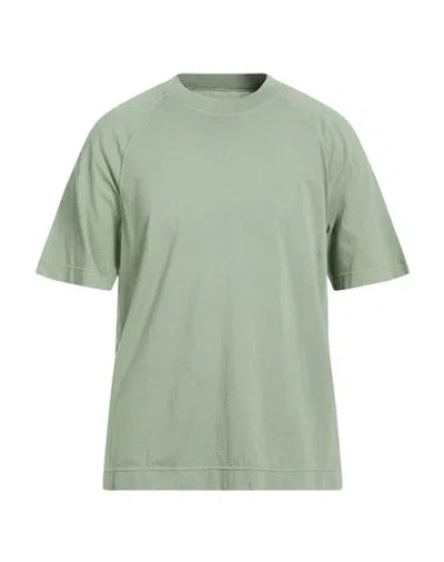 Circolo 1901 Man T-shirt Sage Green Size L Cotton In Gray