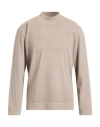 Circolo 1901 Man T-shirt Taupe Size Xxl Cotton, Elastane In Gray