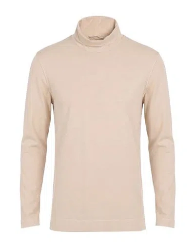 Circolo 1901 Man T-shirt Beige Size Xl Cotton, Elastane