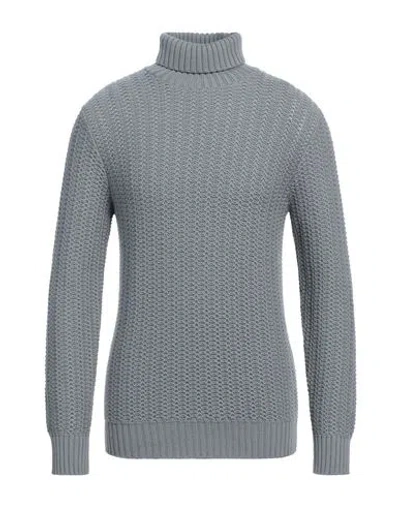 Circolo 1901 Man Turtleneck Grey Size L Virgin Wool
