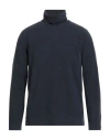 Circolo 1901 Man Turtleneck Midnight Blue Size L Cotton, Elastane