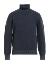 Circolo 1901 Man Turtleneck Navy Size L Virgin Wool