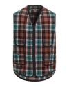 Circolo 1901 Man Vest Brown Size 38 Virgin Wool In Brown