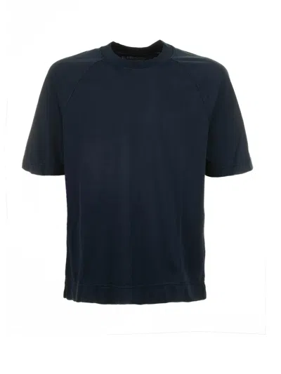 Circolo 1901 Navy Blue Crew-neck T-shirt