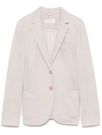 Circolo 1901 Notched-lapels Blazer In White
