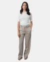 Circolo 1901 Ominine Pants  In Piquet - Macedamia