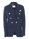 Circolo 1901 Oxford Double Breasted Jacket