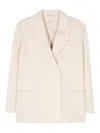 Circolo 1901 Double-breasted Blazer In White