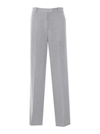 Circolo 1901 Light Blue Pants In Gray