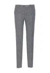 Circolo 1901 Regular Fit Trousers With Pockets And Belt Loops In Gray