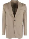 Circolo 1901 Patch Pocket Blazer In Brown