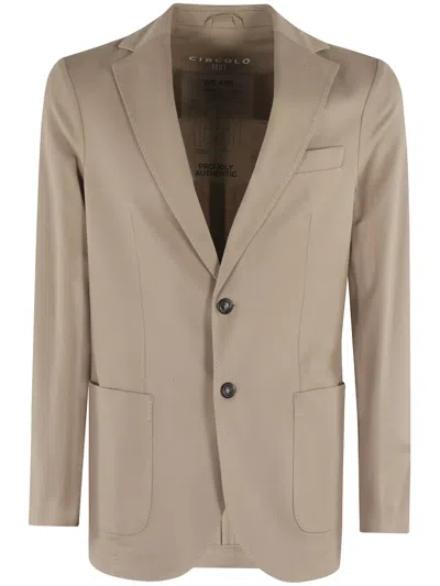 Circolo 1901 Patch Pocket Blazer In 中性色