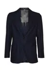 CIRCOLO 1901 PATCHED POCKET PLAIN BLAZER