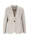 PATCH-POCKET SINGLE-BREASTED JACKET